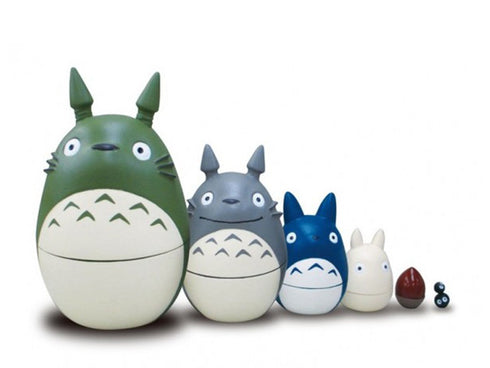Matriochka Totoro figurines